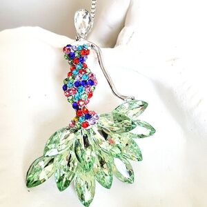 Dressed in Crystals Lady Beautiful Nwt
